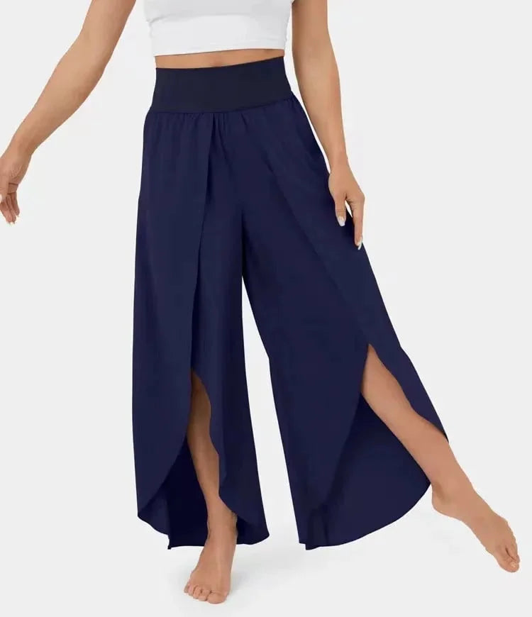 HERA | Yogahose mit weitem Bein