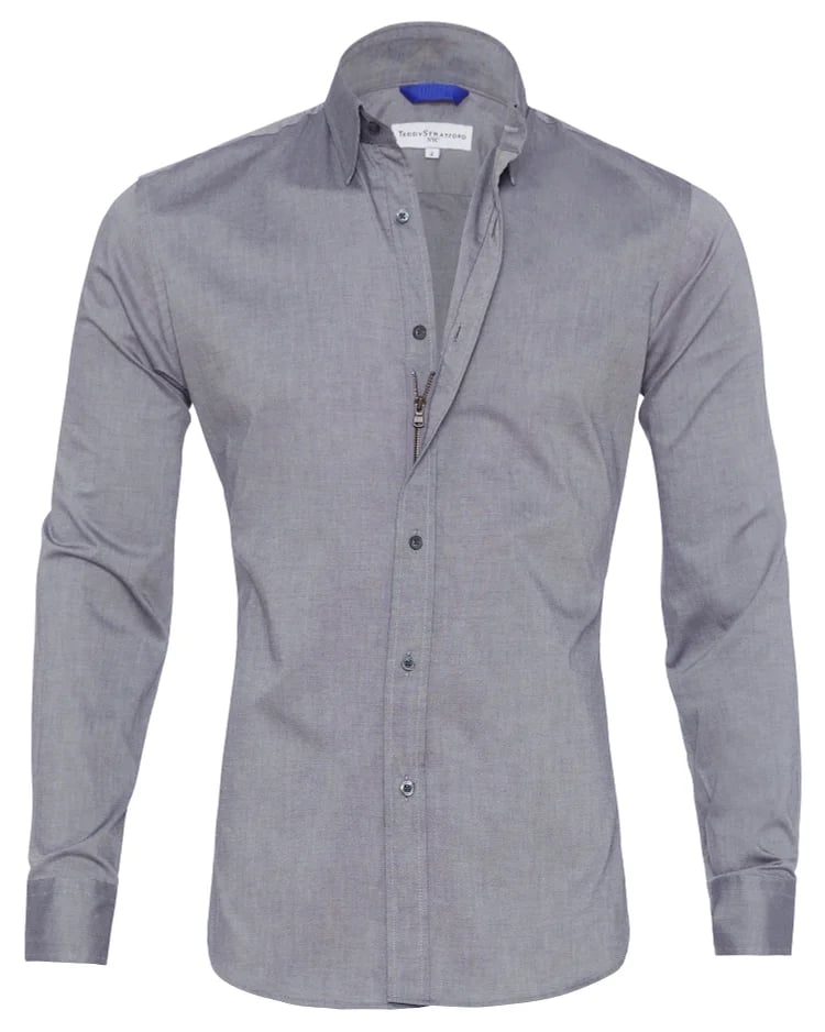 HERA STRETCH ZIP SHIRT (Hemd)