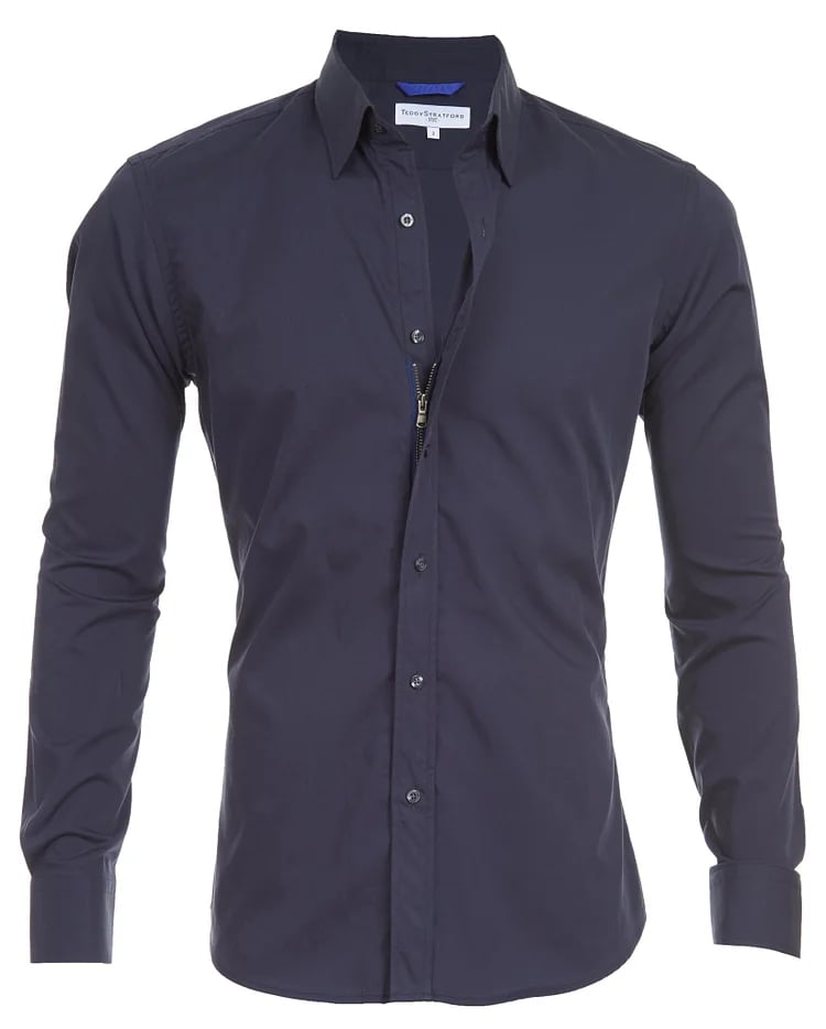 HERA STRETCH ZIP SHIRT (Hemd)