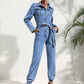 HERA Lässiger Utility-Jumpsuit mit Jeansgürtel