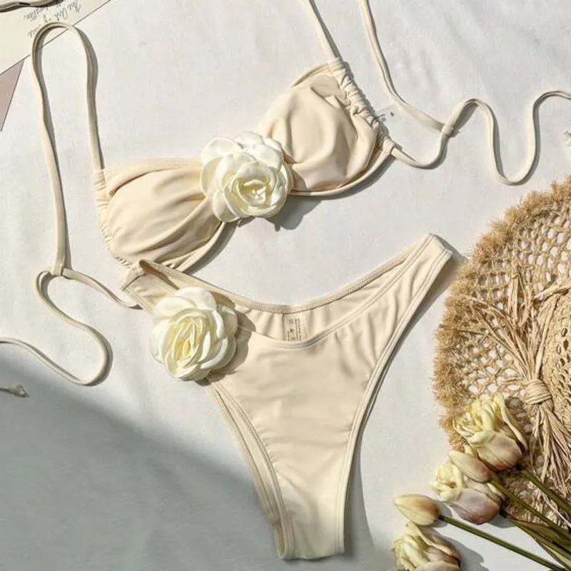 HERA 3D Rose Bikini | Elegante florale Bademode