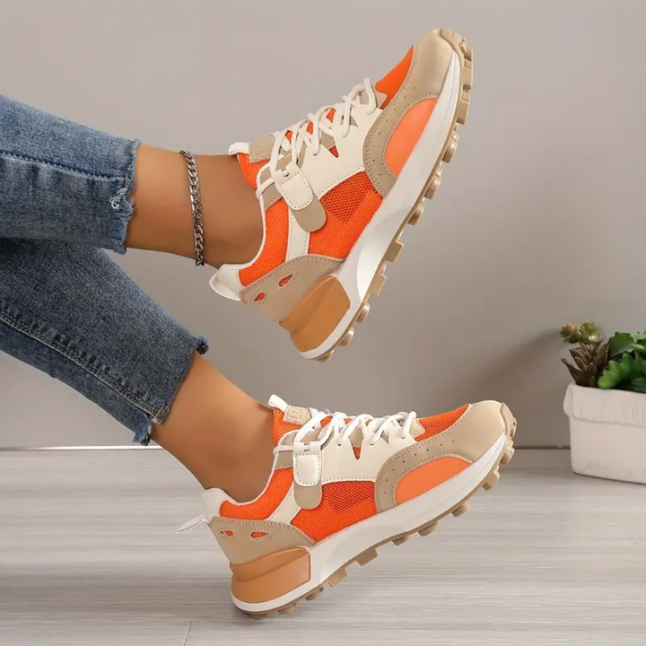 HERA - Trendy Chunky Sneakers für Damen | Modische Sportschuhe mit dicker Sohle