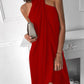 HERA Elegant Draped Summer Dress