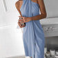 HERA Elegant Draped Summer Dress