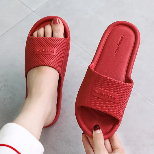 HERA – Rutschfeste Sommer-Flip-Flops für Damen: Bequeme Hausschuhe für den Innenbereich, wasserdichtes EVA-Material