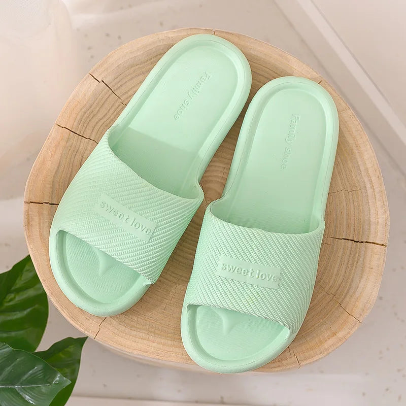 HERA – Rutschfeste Sommer-Flip-Flops für Damen: Bequeme Hausschuhe für den Innenbereich, wasserdichtes EVA-Material