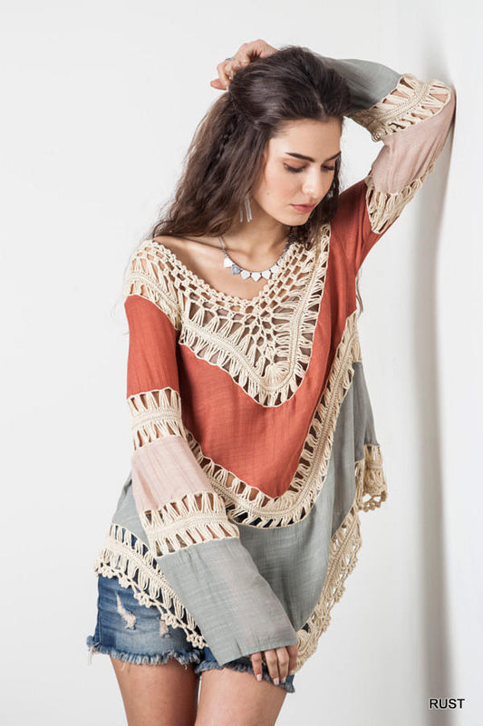 HERA | Classy Female lockere Bohemia Strandbluse