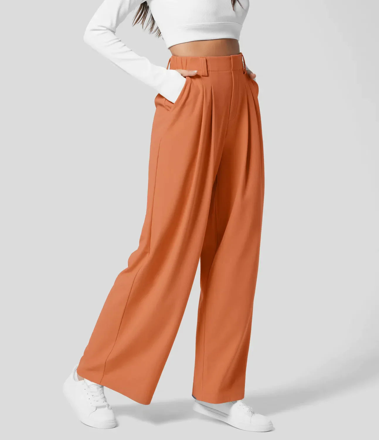 HERA - Klassische Hose mit hoher Taille für Damen