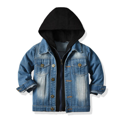 HERA Denim-Jacke mit Kapuze