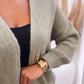 HERA Strick Cardigan / khaki Art. 7068