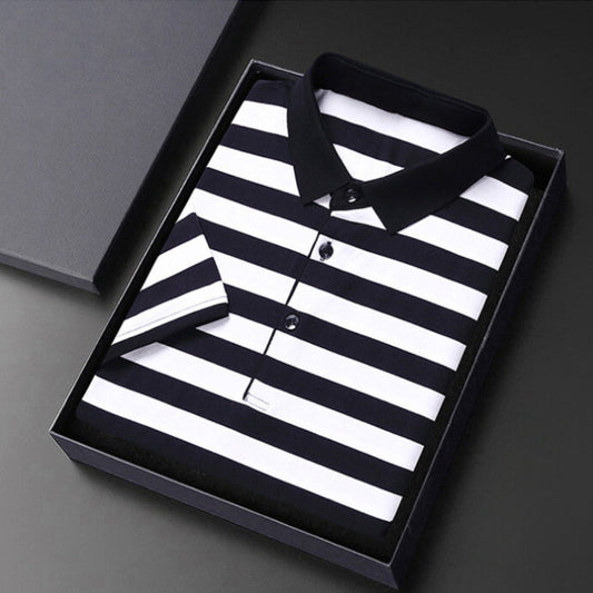 HERA Stripe Polo Shirt