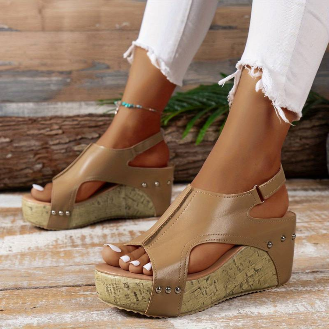 HERA Wedge Sandalen | Schicke Sommer-Style-Sandalen mit Komfort