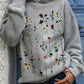 HERA - Hoodie mit Blumendruck