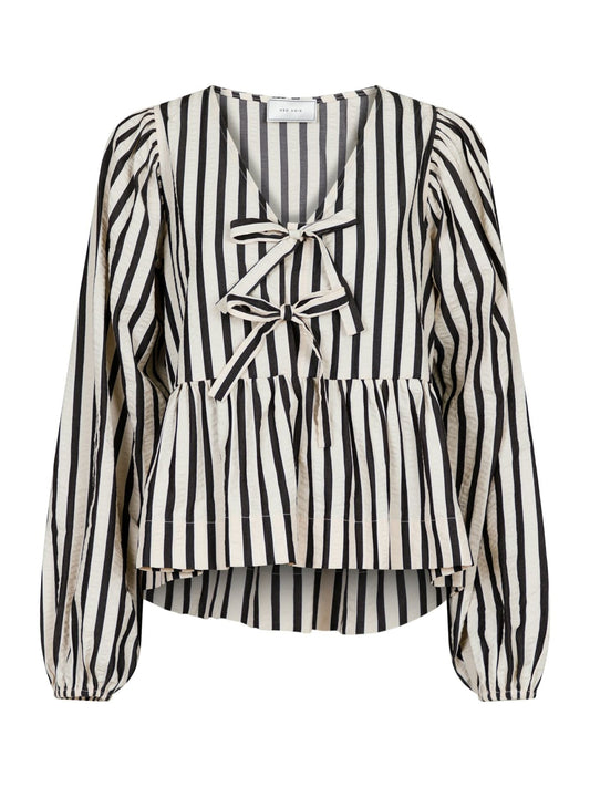 HERA Contrast Stripe Blouse