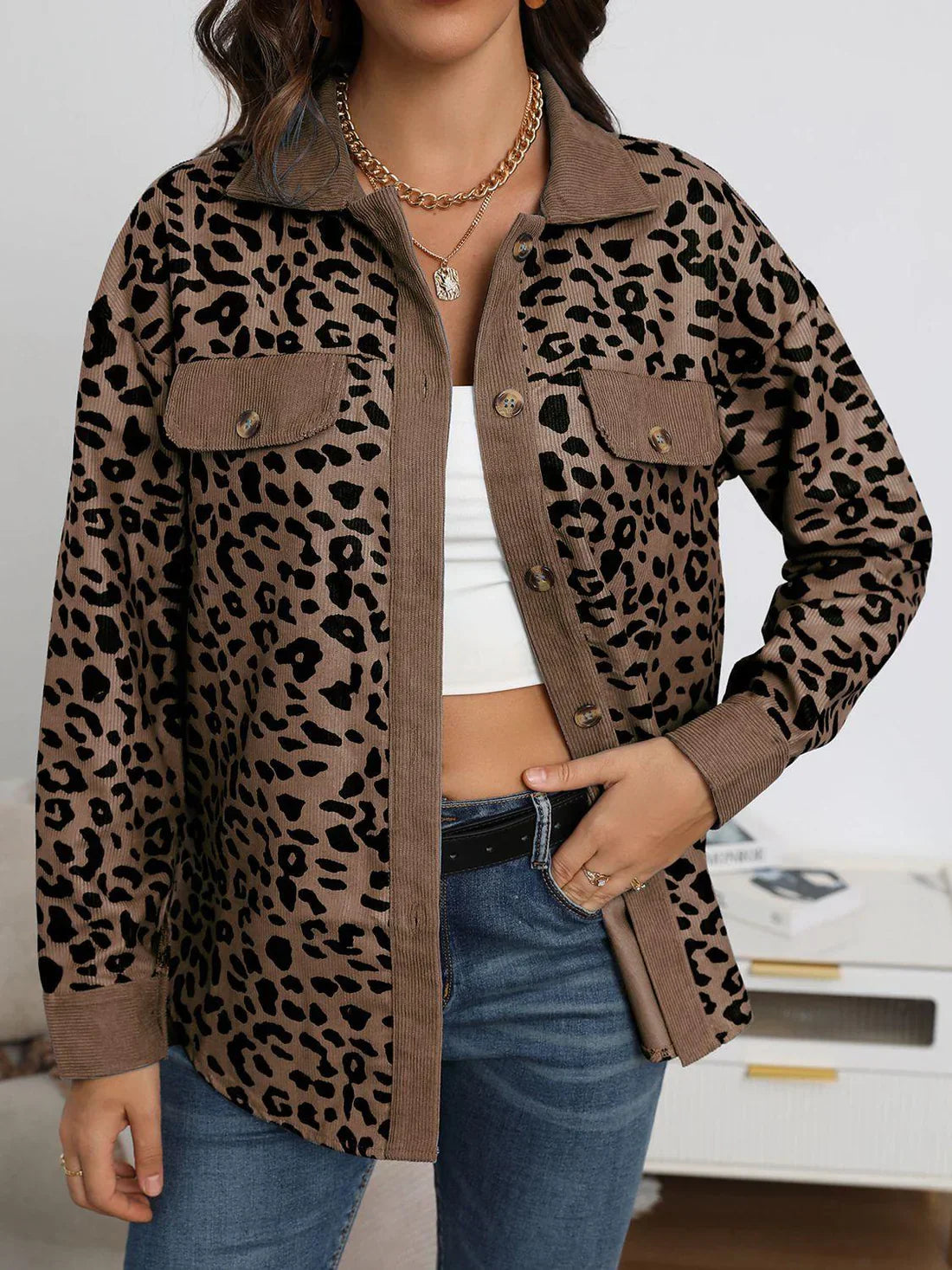 HERA - Leoparden-Jacke