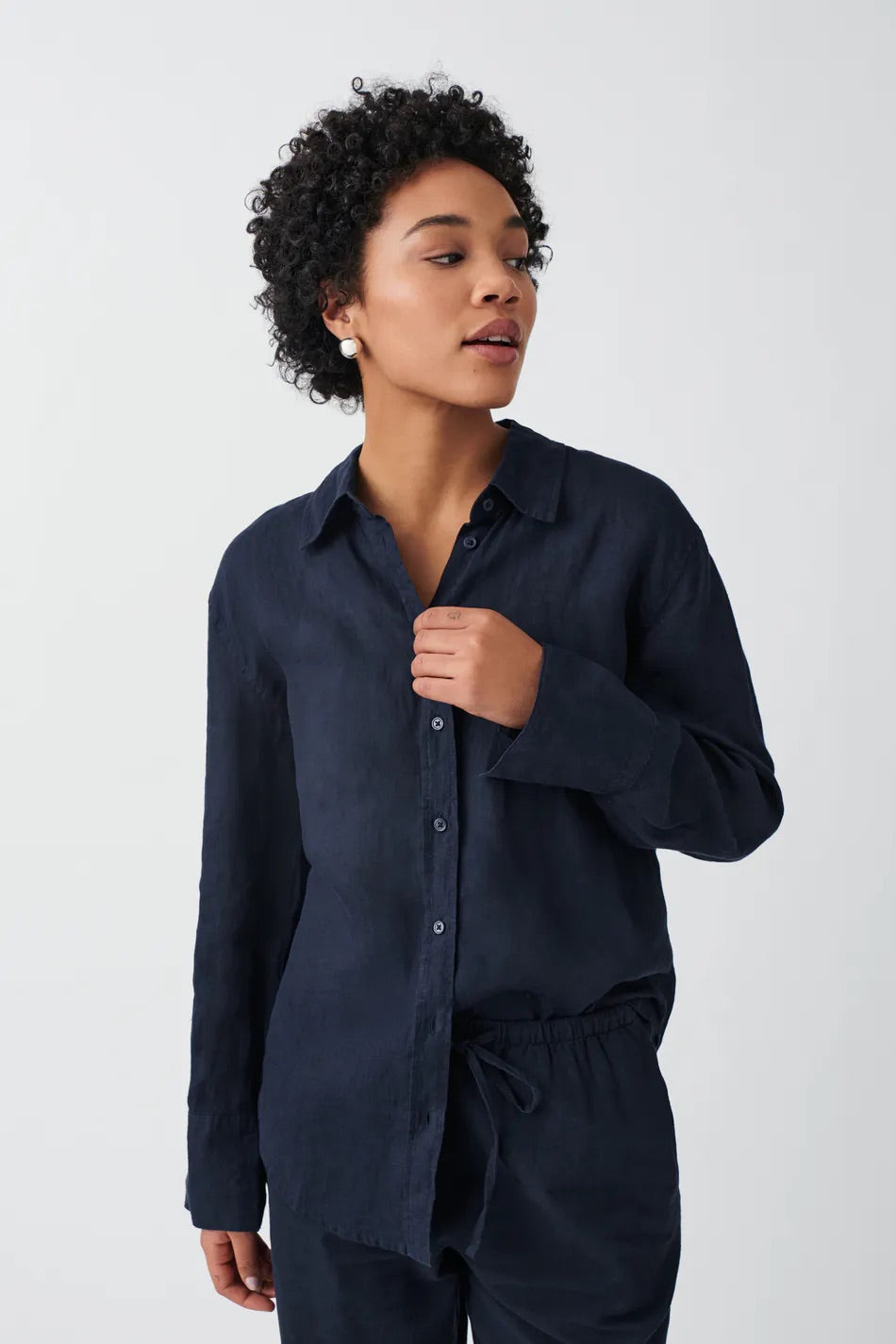 HERA Shirt in Navy