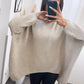 HERA Strick Pullover mit Vokuhila Schnitt / beige  Art. 4877