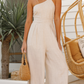 HERA Ärmelloser Jumpsuit mit schmaler Taille