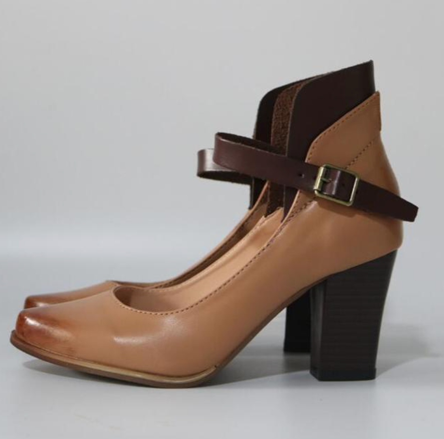 HERA - Eleganter Absatzschuh mit Riemen