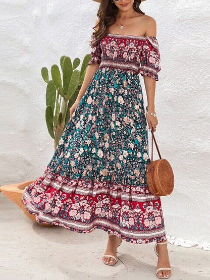 HERA - Langes Boho-Kleid