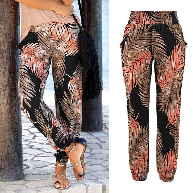 HERA - Bedruckte Boho-Hose