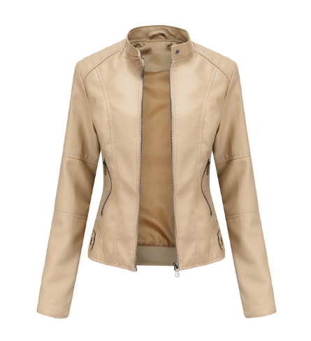 HERA Damen Lederjacke mit Mao