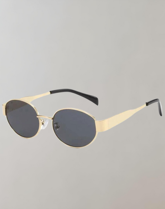 HERA - Sonnebrille Damen Gold | Vintage Retro Sunglasses Women