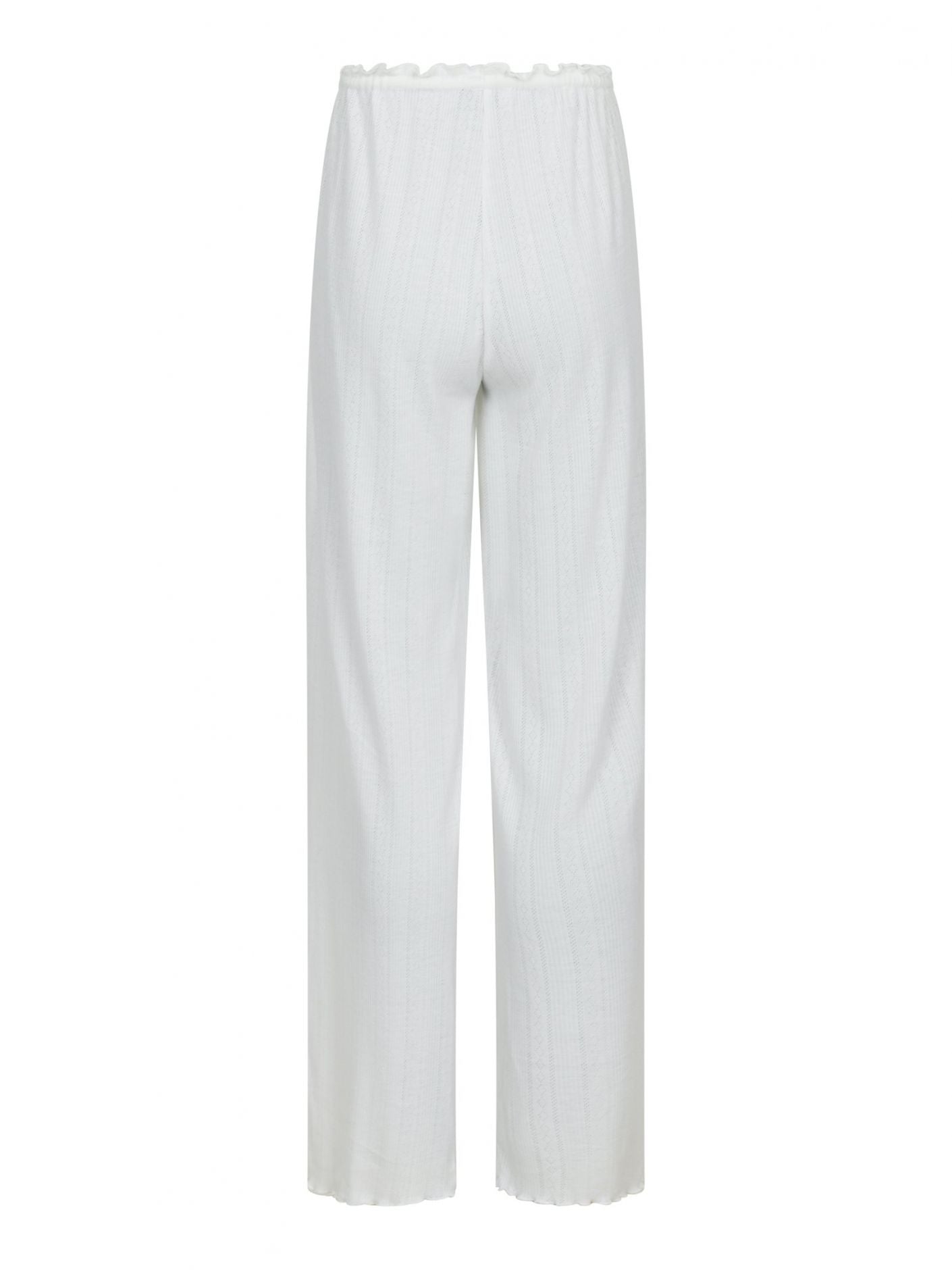 HERA Pointelle Pants in White