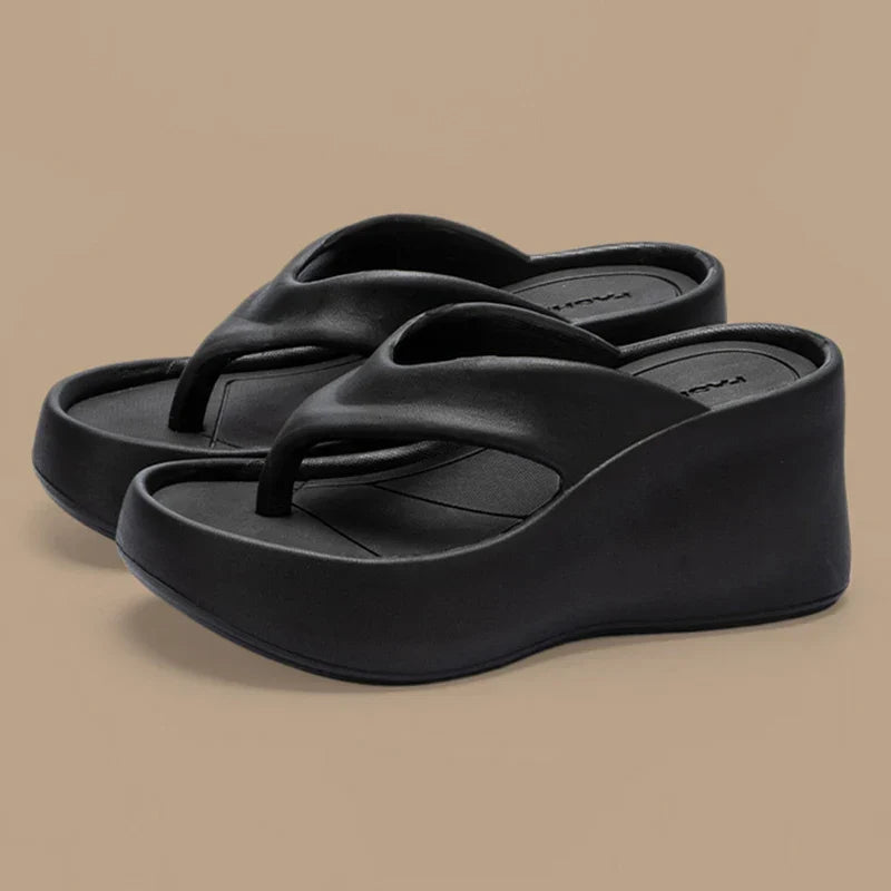 HERA - Komfortable Plattform-Slipper