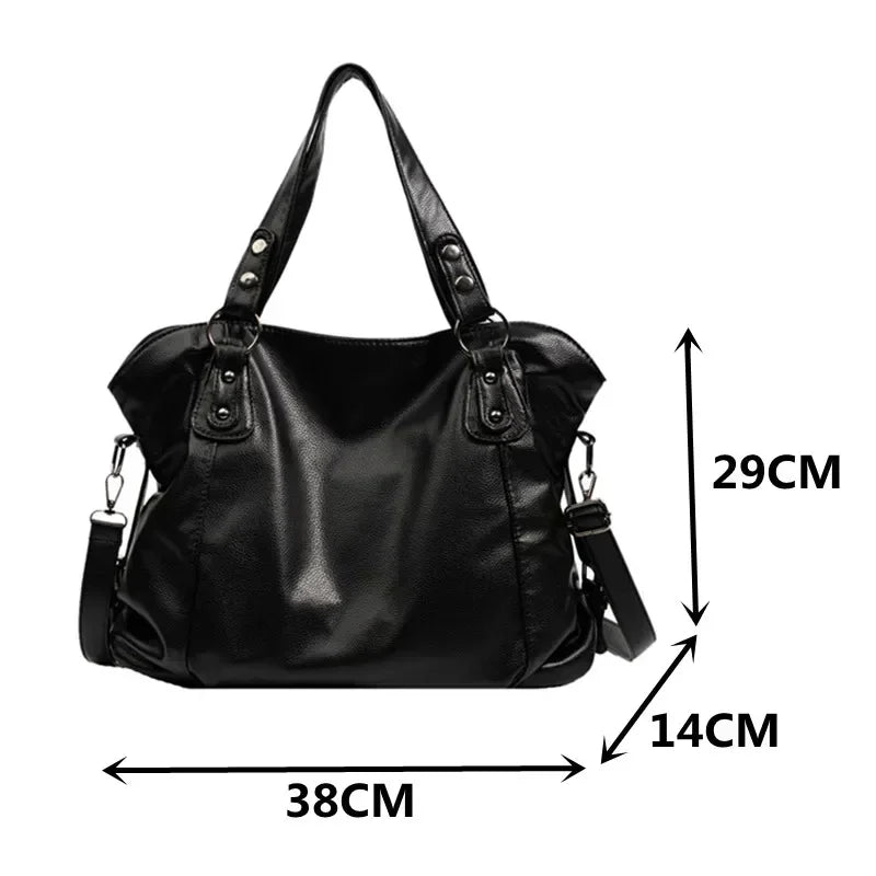 HERA – Hobo-Schultertasche aus Leder für Damen