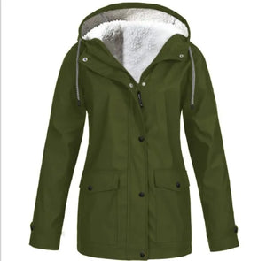 HERA - wind- und wasserdichte Outdoor-Jacke mit Fleece-Futter