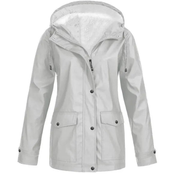 HERA - wind- und wasserdichte Outdoor-Jacke mit Fleece-Futter