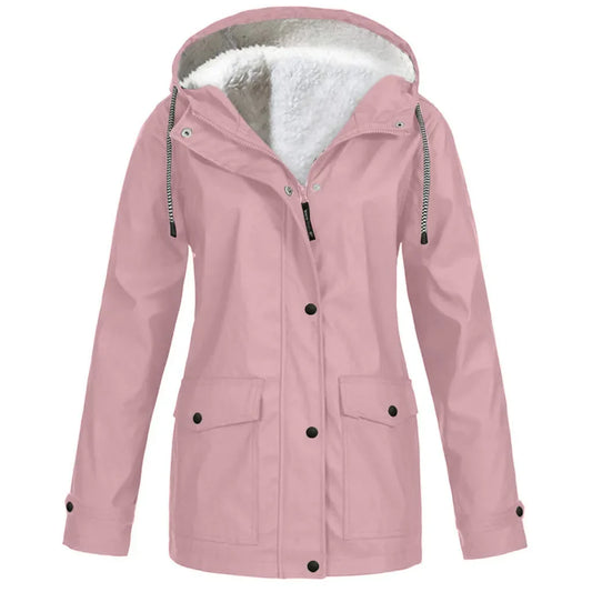 HERA - wind- und wasserdichte Outdoor-Jacke mit Fleece-Futter