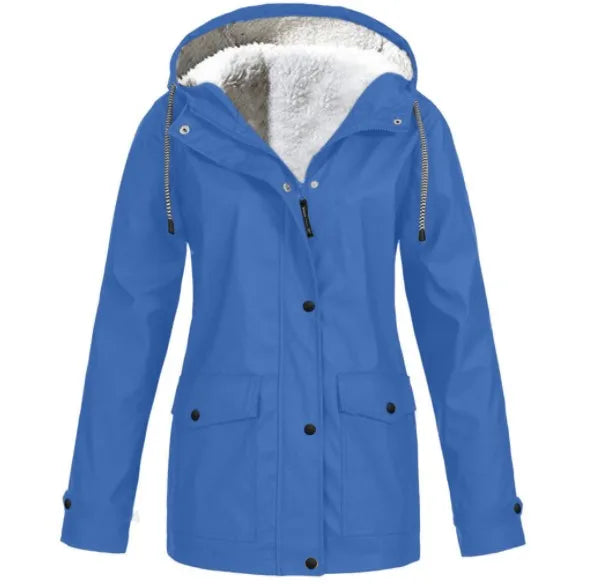 HERA - wind- und wasserdichte Outdoor-Jacke mit Fleece-Futter