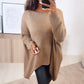 HERA Strick Pullover mit Vokuhila Schnitt / cappuccino-Camel Art. 7012