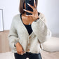 HERA weicher Strick Cardigan / beige Art. 6858