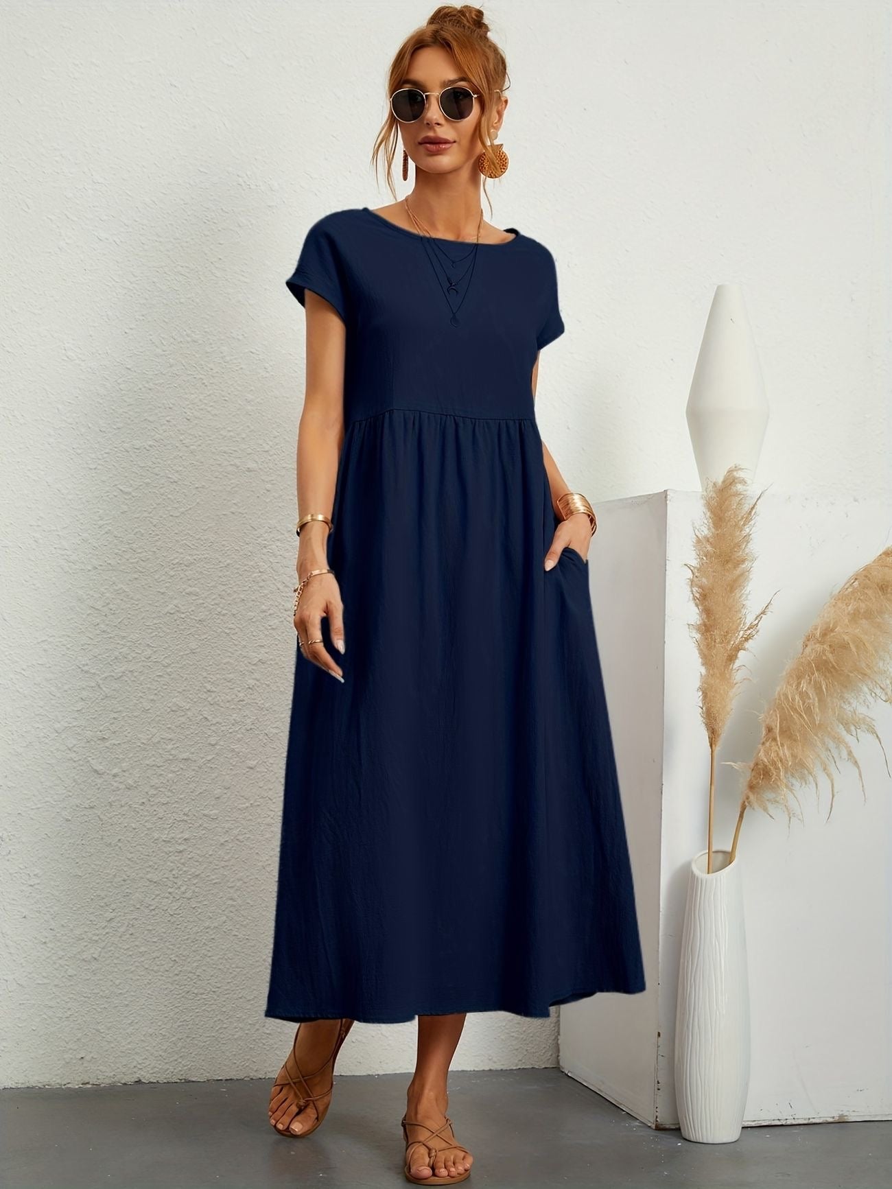 HERA Camille | Kleid mit Rundhalsausschnitt