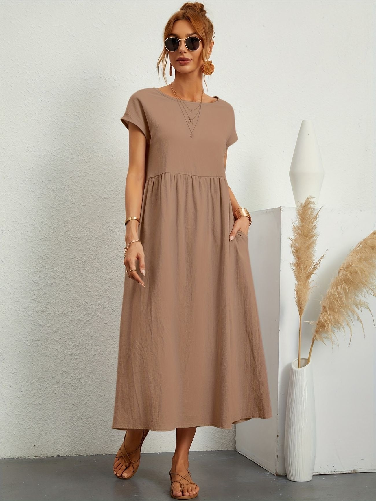 HERA Camille | Kleid mit Rundhalsausschnitt