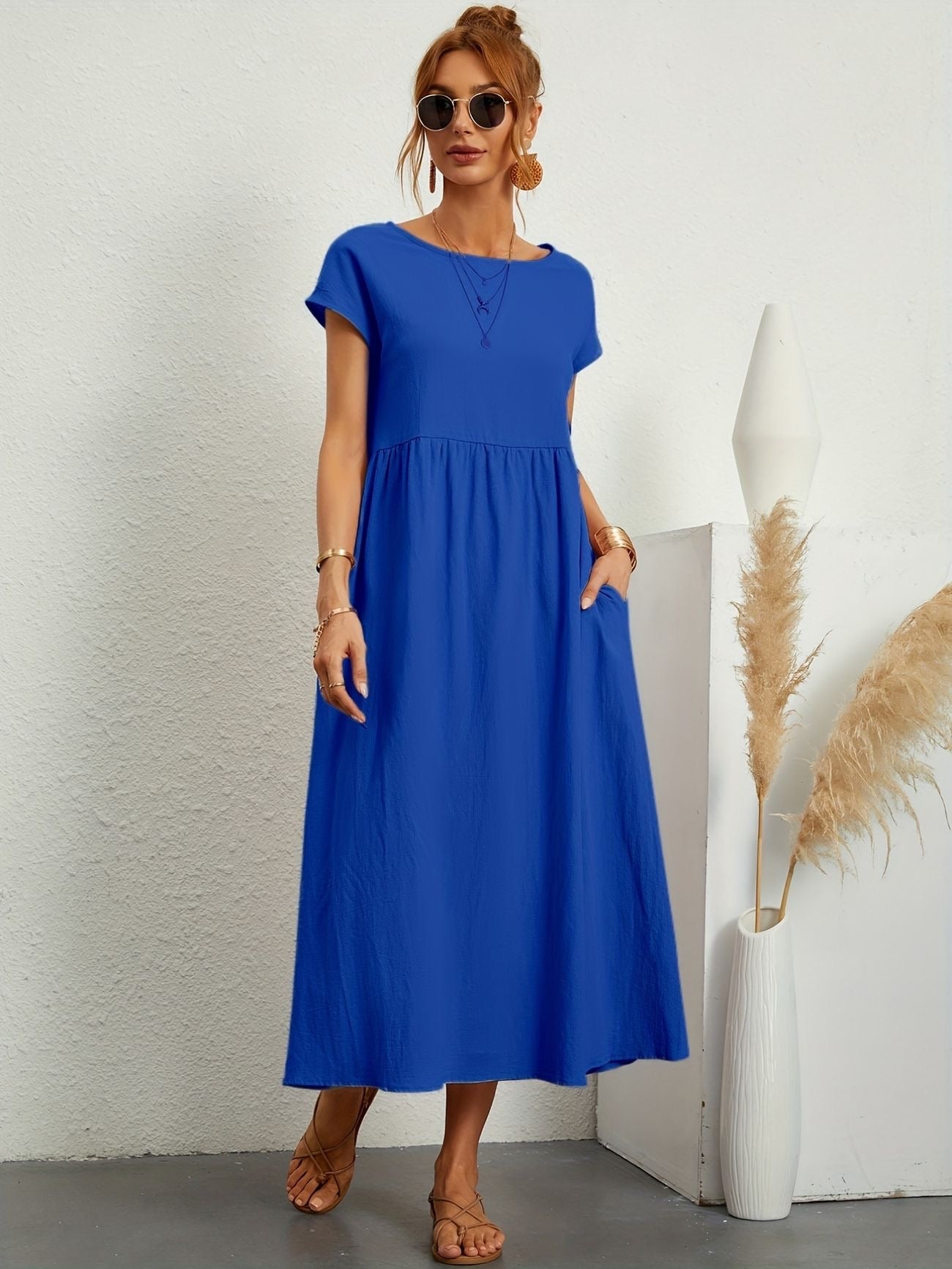 HERA Camille | Kleid mit Rundhalsausschnitt