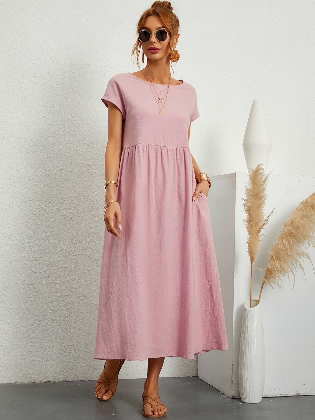 HERA Camille | Kleid mit Rundhalsausschnitt