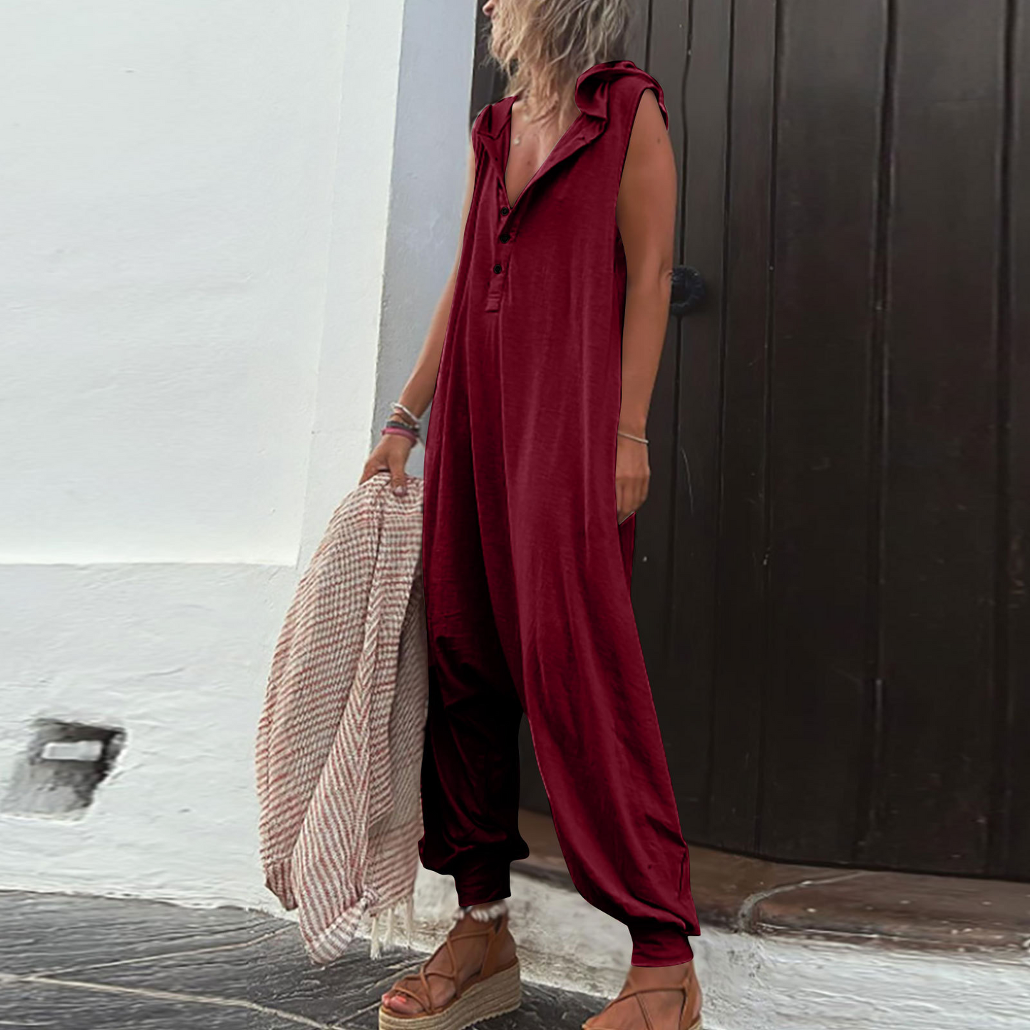 HERA - Boho Sommer Jumpsuit