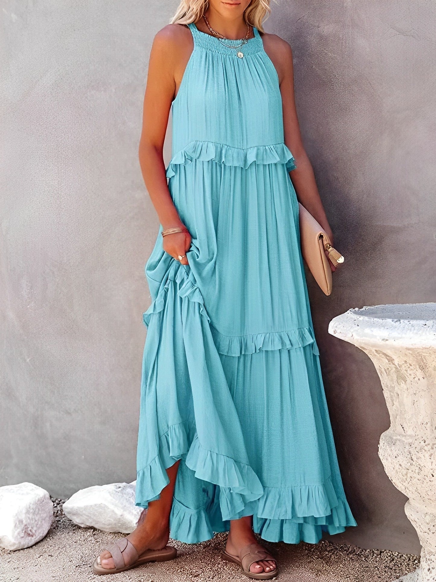 HERA - Elegantes Boho-Sommerkleid