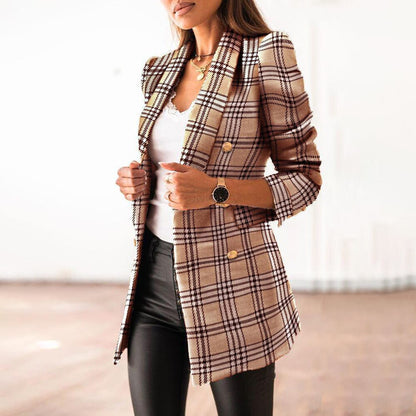 HERA - Schicker karierter Blazer