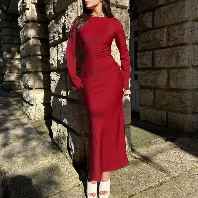 HERA | Alluring Langes Kleid für Frauen - Ausgabe 2024