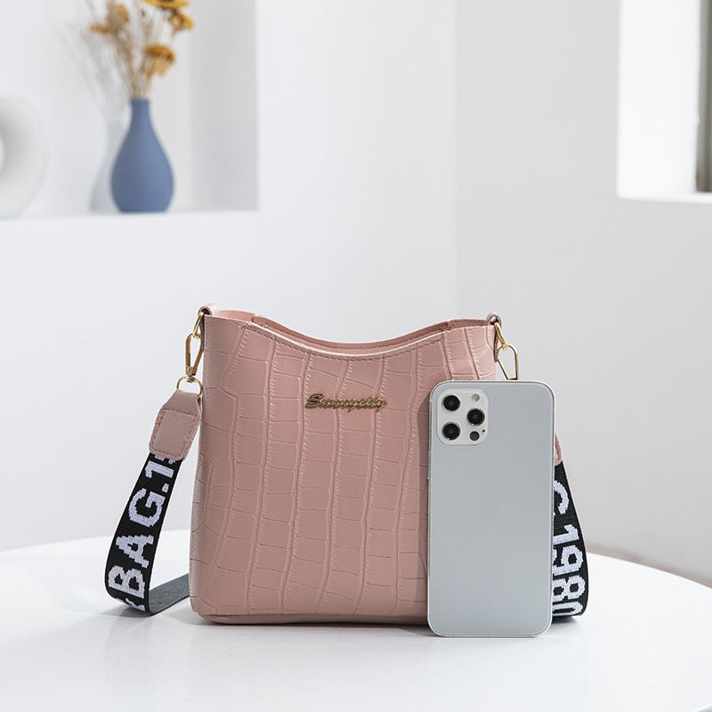 HERA Jaunty Umhängetasche | Damen Mini Crossbody Eimer Handtasche