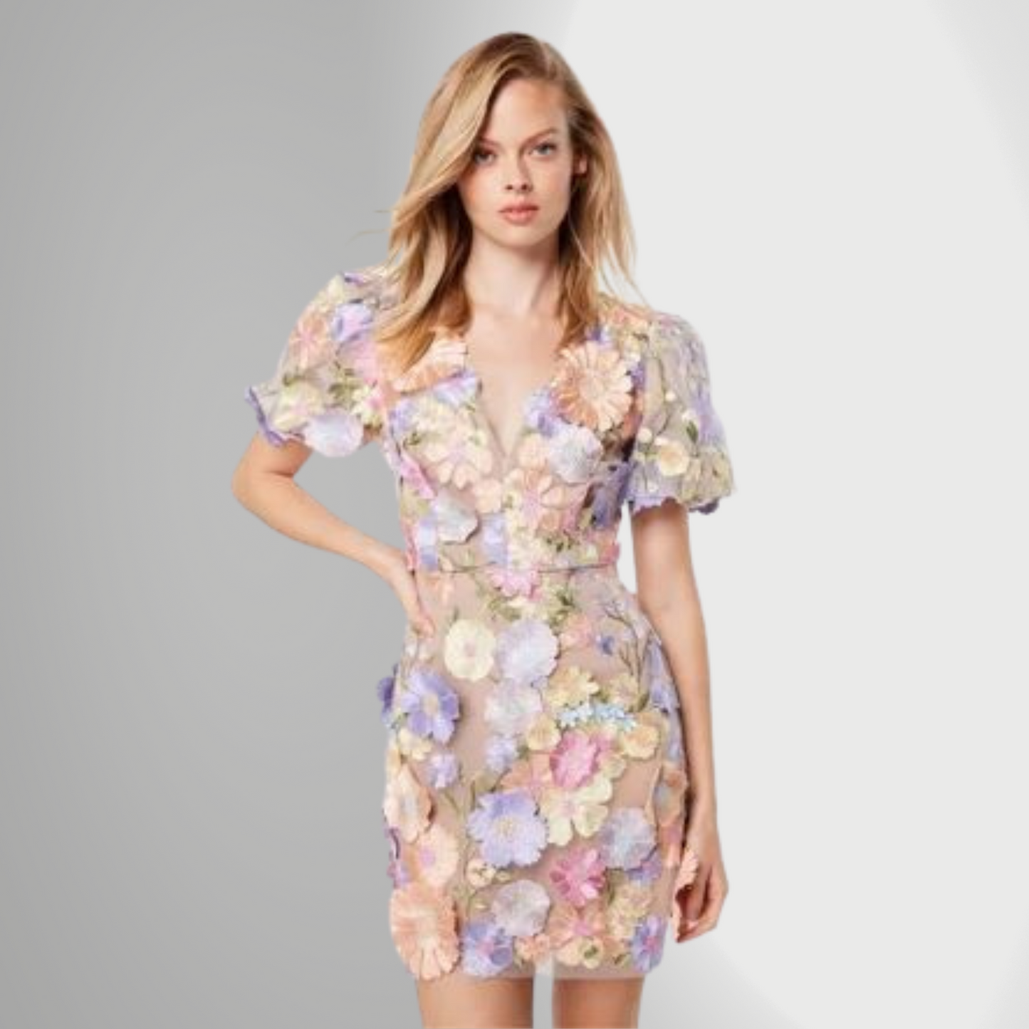 HERA kleid | Mit Blumen design