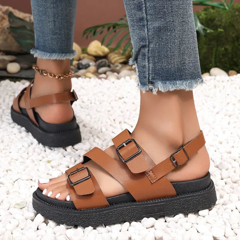 HERA Amel | Vegane Leder-Sandalen - Bequem und modisch