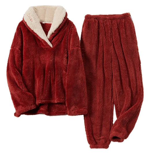 HERA Night Fleece - Pyjama Set für Damen