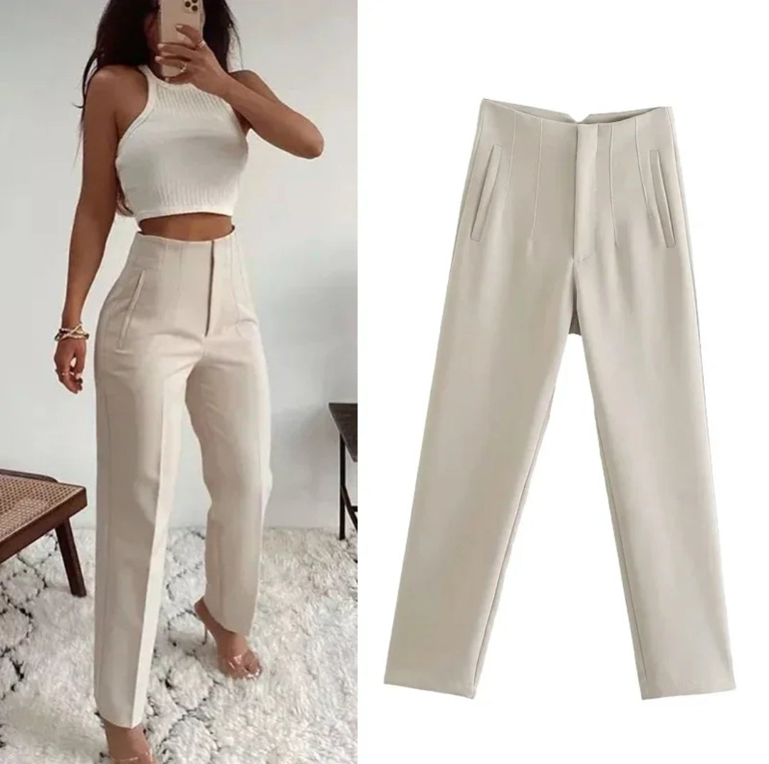 HERA Hohe Taille - Lässige formelle Hose