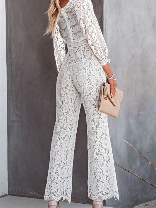 HERA - Elegante Spitze Jumpsuits